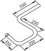 DINEX 50134 Exhaust Pipe